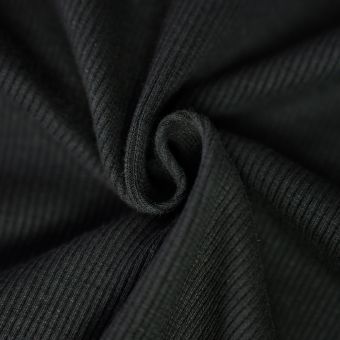Кашкорсе 2*2, пенье к футеру 2х-нитке чёрный 240 гр.м2
